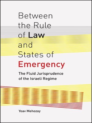 cover image of Between the Rule of Law and States of Emergency